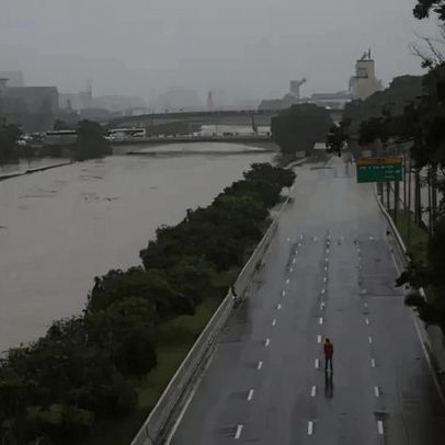 Defesa Civil de SP alerta sobre chuva intensa nos primeiros dias do ano
