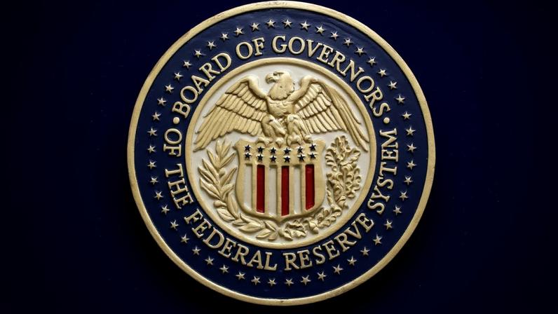 FILE PHOTO: Jerome Powell holds a news conference in Washington