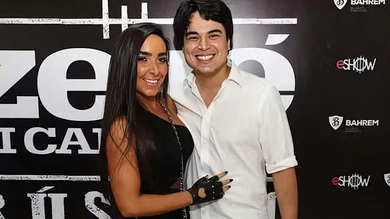 Igor Camargo e a namorada, Amabylle Eiroa — Foto: Claudio Augusto/Brazil News