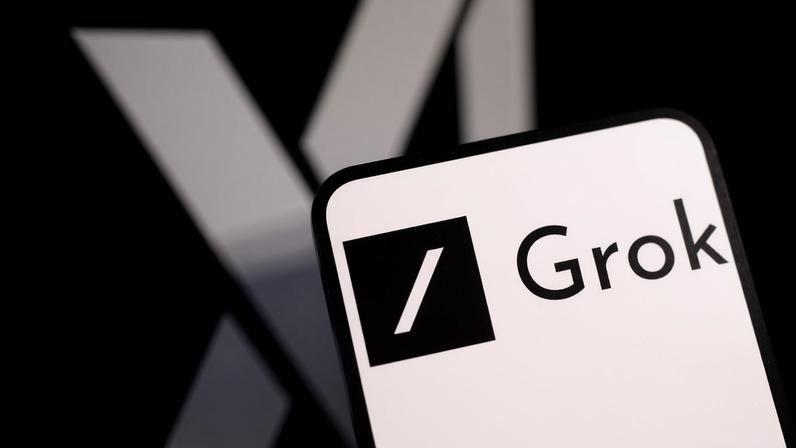 Grok, inteligência artificial criada por Elon Musk — Foto: REUTERS/Dado Ruvic/Illustration