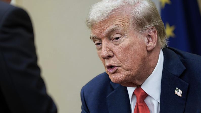 Presidente dos EUA, Donald Trump 09/10/2025 REUTERS/Nathan Howard
