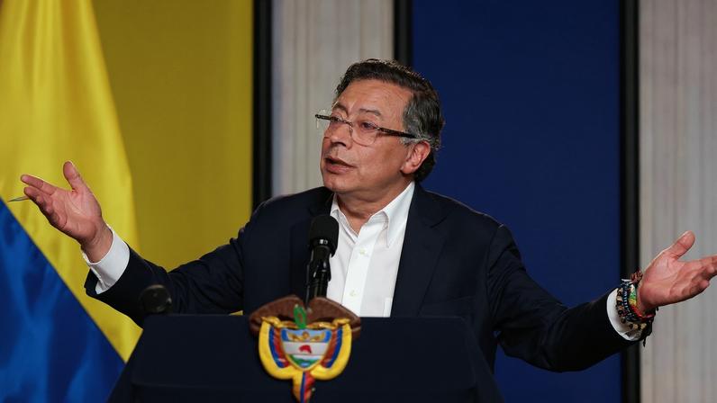 Presidente colombiano, Gustavo Petro 23/10/2025 Reuters/Luisa Gonzalez/Proibida reprodução
