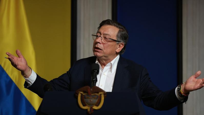 Presidente colombiano, Gustavo Petro 23/10/2025 Reuters/Luisa Gonzalez/Proibida reprodução