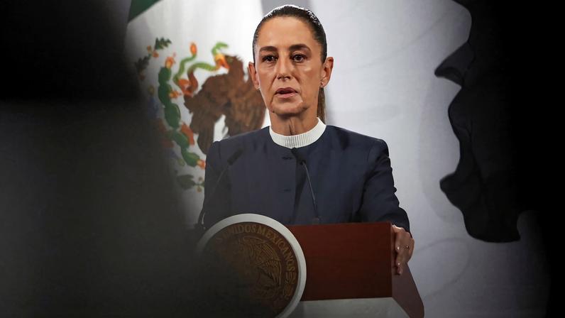 A presidente do México, Claudia Sheinbaum 3 de novembro de 2025 REUTERS/Henry Romero