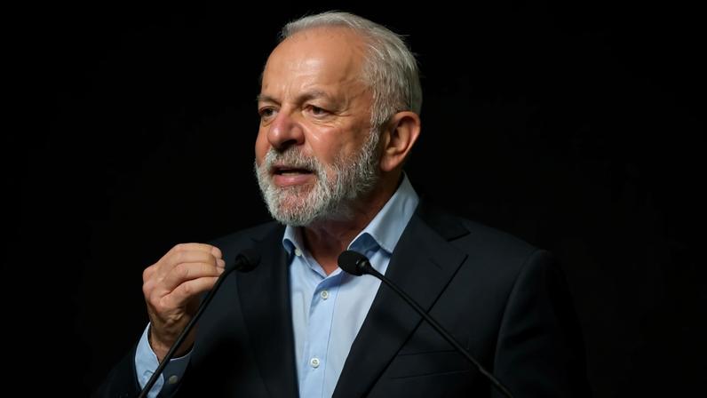 Lula discursa na abertura da COP em Belém — Foto: Reuters/Adriano Machado
