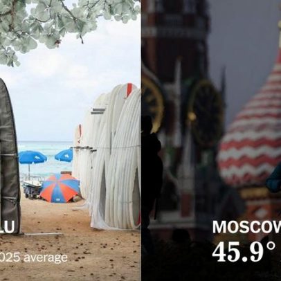 Quão quente ficou sua cidade no ano passado? Veja onde você mora