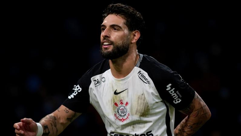 Yuri Alberto marcou dois gols no clássico (Foto: Guilherme Veiga/PxImages/GazetaPress)