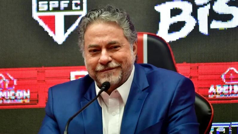 Julio Casares, presidente do São Paulo, passará por votação na sexta-feira, dia 16 (Foto: Eduardo Carmim/Photo Premium/Gazeta Press)
