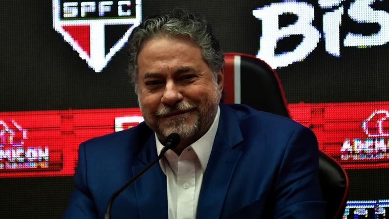 Julio Casares, presidente do São Paulo, passará por votação na sexta-feira, dia 16 (Foto: Eduardo Carmim/Photo Premium/Gazeta Press)