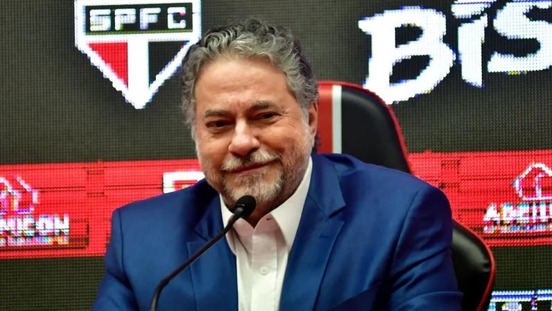 Julio Casares, presidente do São Paulo, terá processo votado na sexta-feira (Foto: Eduardo Carmim/Photo Premium/Gazeta Press)