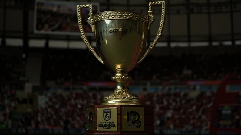 Taça do Campeonato Carioca (Foto: Thiago Ribeiro/Agif/Gazeta Press)