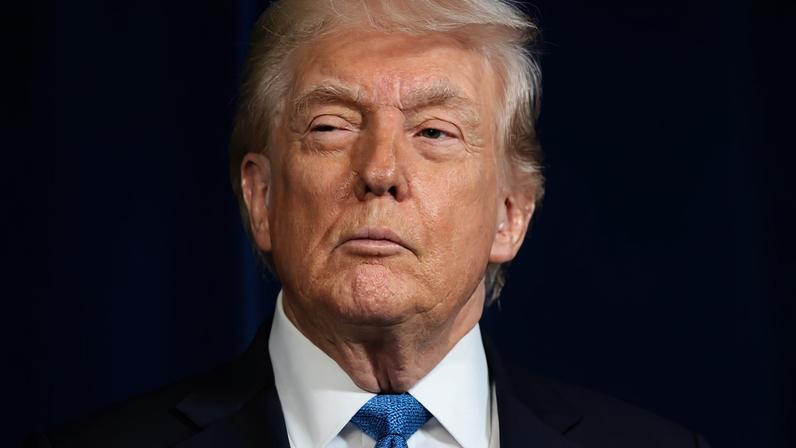 U.S. President Donald Trump looks on during a press conference following a U.S. strike on Venezuela where President Nicolas Maduro and his wife, Cilia Flores, were captured, from Trump's Mar-a-Lago club in Palm Beach, Florida, U.S., January 3, 2026. REUTERS/Jonathan Ernst