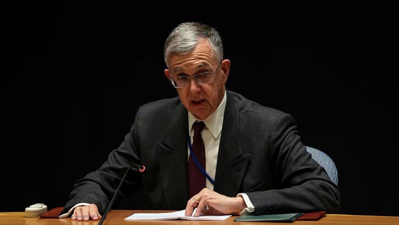 Brazil's Ambassador to the United Nations Sergio Franca Danese speaks during a UN Security Council meeting on U.S. strikes and the capture of Venezuelan President Nicolas Maduro and his wife, Cilia Flores, at the United Nations headquarters in New York, U.S., January 5, 2026. REUTERS/Brendan McDermid