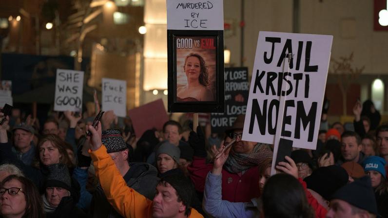 Protestos contra a polícia de imigração ICE em Seattle, Washington - REUTERS/David Ryder - Proibido a reprodução
