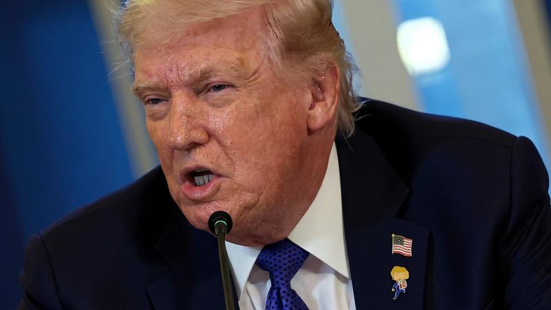Foto montagem presidente de cuba é o Miguel Díaz-Canel Bermúdez e o presidente dos EUA, Donald Trump. Fotos: Ricardo Stuckert/PR e REUTERS/Kevin Lamarque