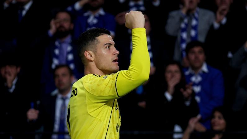 Cristiano Ronaldo - Al-Hilal x Al-Nassr - Campeonato Saudita — Foto: REUTERS/Hamad I Mohammed