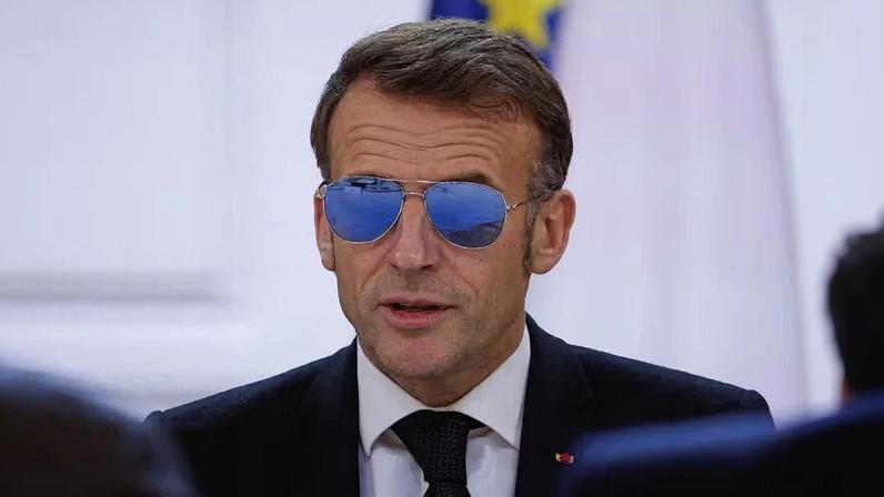 O presidente da França, Emmanuel Macron. — Foto: Yoan Valat/REUTERS