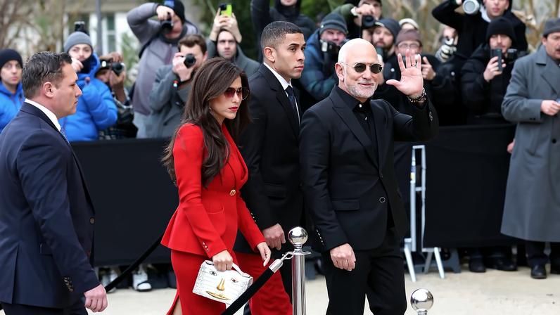 Lauren Sánchez and Jeff Bezos have arrived in Paris for Haute Couture Fashion Week, sitting front row at both the Schiaparelli and Dior shows.
