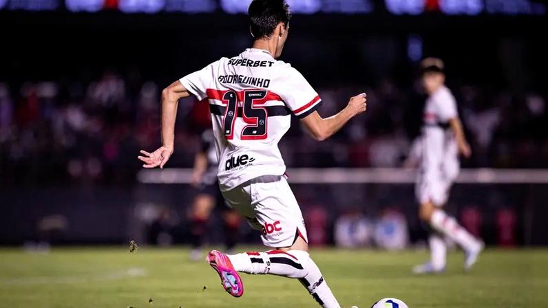 Rodriguinho, do São Paulo (Foto: Victor Froes/ F8/Gazeta Press)