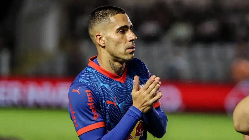 Gabriel chegou a 50 jogos pelo Bragantino (Foto: Vinicius Silva/via Gazeta Press)
