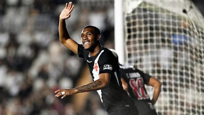 Rayan comemora gol seu gol no jogo Vasco x Maricá (Foto: Alexandre Durãoo/ZIMEL PRESS/Gazeta Press)