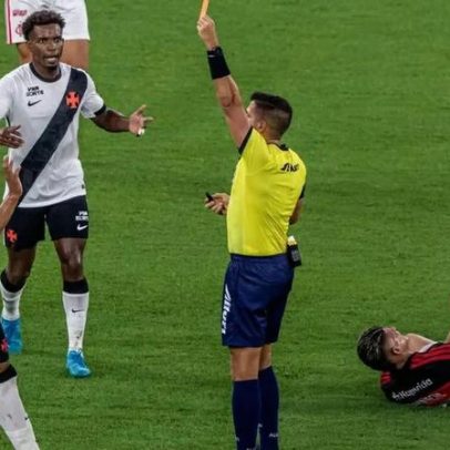 Ferj divulga áudio do VAR na expulsão de Barros em Flamengo x Vasco