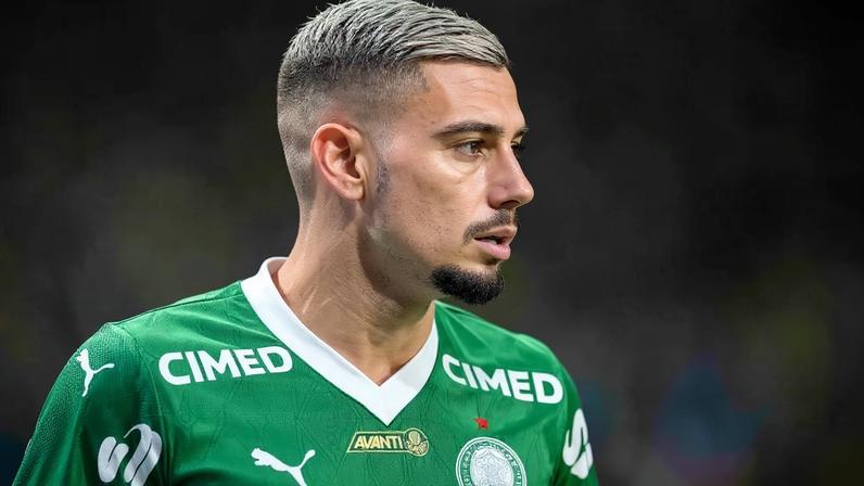 Andreas Pereira foi titular do Palmeiras mais uma vez (Foto: Anderson Lira/Código19/Gazeta Press)