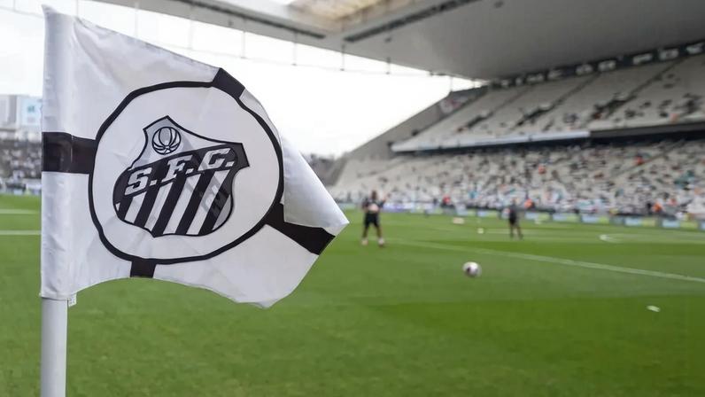 Santos x Bragantino na Neo Química Arena (Foto: Joisel Amaral/ Agif/Gazeta Press)