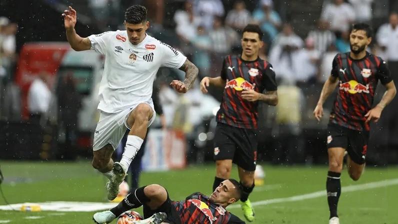 Santos x Red Bull Bragantino Paulistão Campeonato Paulista. (Foto: Joisel Amaral/ Agif/Gazeta Press)
