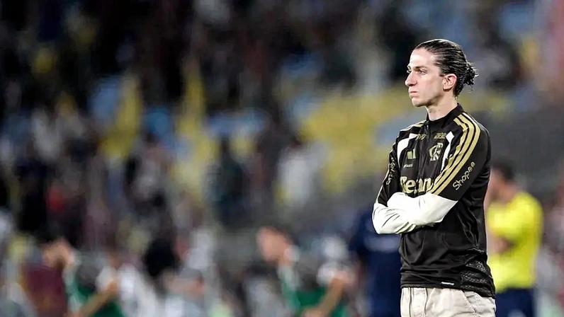 Filipe Luís é o técnico do Flamengo (Foto: Thiago Ribeiro/AGIF/GazetaPress)