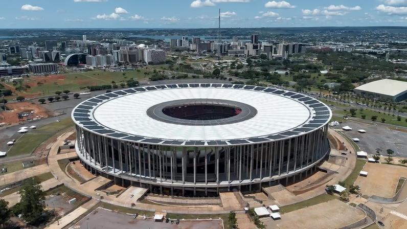Mané Garrincha vai receber Flamengo x Corinthians (Foto: Miguel Pessoa/Código 19/Gazeta Press)