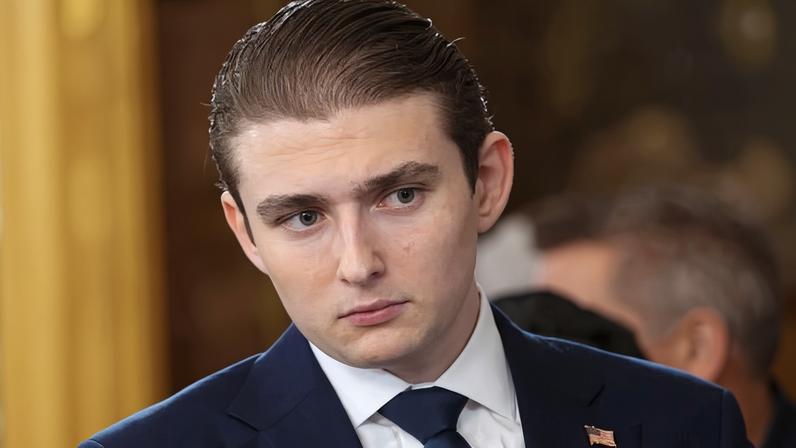 Barron Trump said he met the alleged victim on social media.