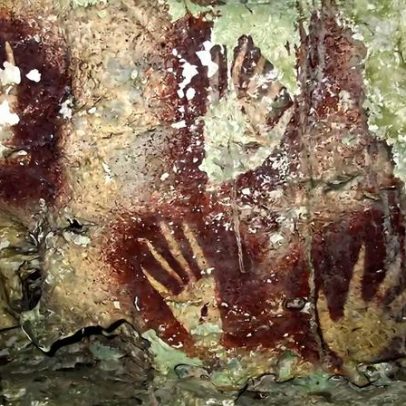Arte rupestre mais antiga do mundo é encontrada na Indonésia