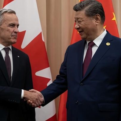 Carney vai a Pequim enquanto Trump força Canadá a repensar comércio