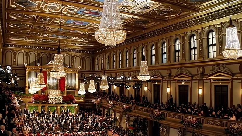 Vienna’s annual New Year’s concert, seen here in 2008, will have its budget reduced this year, with a further decrease planned in 2027.