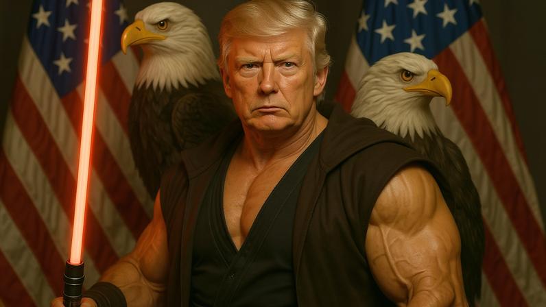 May the 4th be with you … The White House celebrates Star Wars Day.