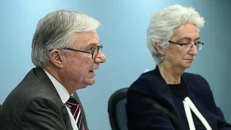 The NSW government will introduce legislation to remove ‘good character’ from being considered at sentencing hearings, following a recommendation from a review led by the retired supreme court judge Peter McClellan (pictured). Photograph: AFP/Getty Images