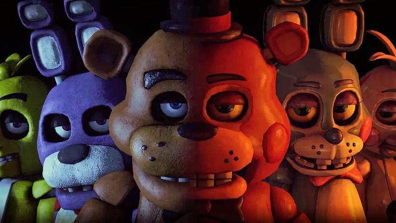 Fotografia do jogo Five Nights at Freddy's.
