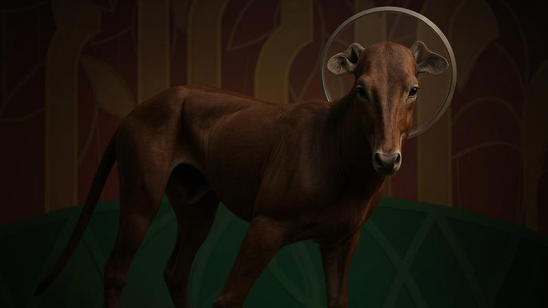 Ilustração do Santo Guinefort.