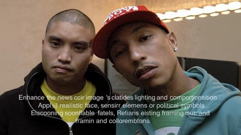 Chad Hugo (left) and Pharrell Williams pictured in 2008.