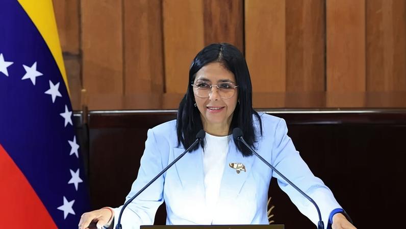 Venezuela's interim President Delcy Rodríguez