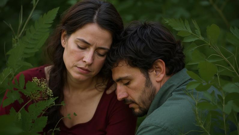 Fotografia dos atores principais do filme Hamnet: A Vida Antes de Hamlet (2025).
