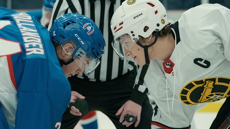 The rivals-to-lovers tale of Heated Rivalry explores queer love and acceptance in men’s professional sport.
