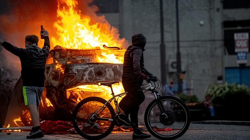 Afirmações duvidosas de guerra civil no Reino Unido ganham espaço