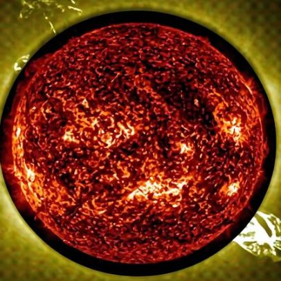 Time-lapse registra explosões gigantes na atmosfera do Sol; assista ao vídeo