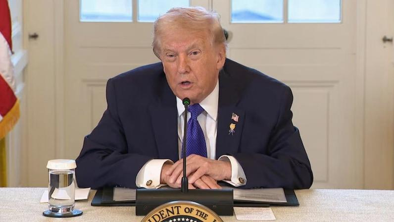 President Donald Trump on Friday continued to press for U.S. control of Greenland, telling reporters: "We are going to do something on Greenland whether they like it or not."