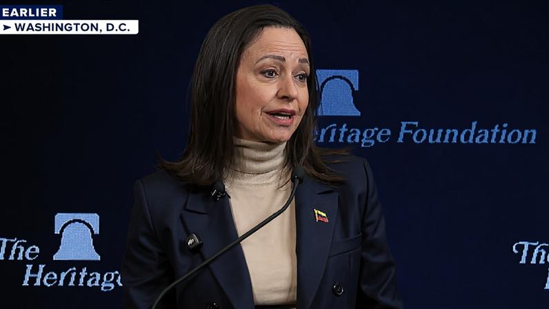 Venezuelan opposition leader Maria Corina Machado