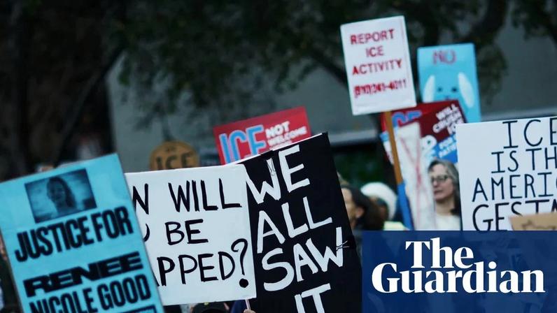 Protesters gather at Embarcadero Plaza for a protest in San Francisco, Saturday, in response to a fatal shooting in Minneapolis.