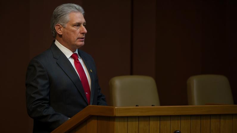 Miguel Díaz-Canel, presidente de Cuba. Foto: Irene Pérez/Cubadebate