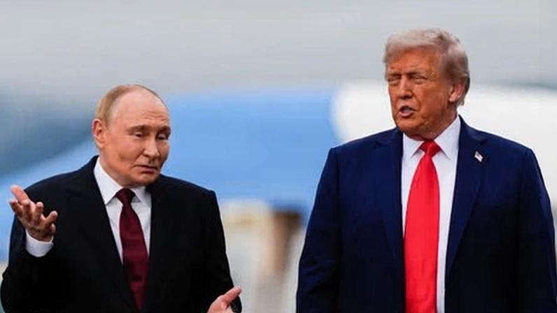 Donald Trump and Vladimir Putin.